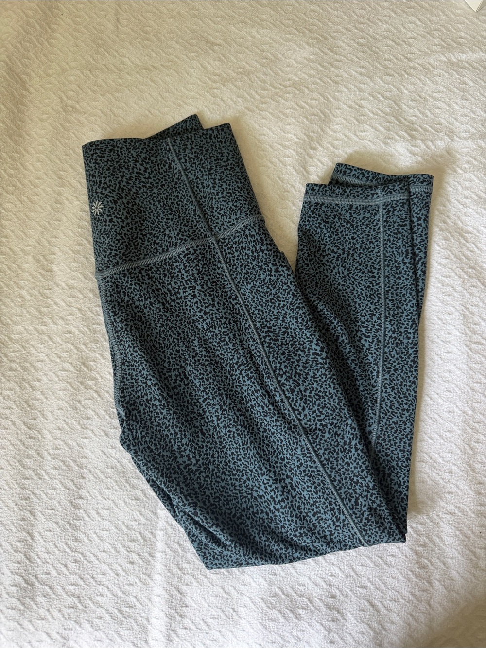Athleta Leopard Print High-Rise Leggings